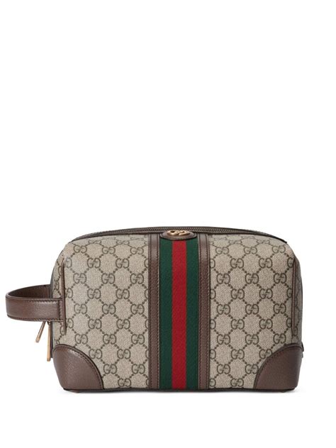 farfetch Gucci toiletry bag